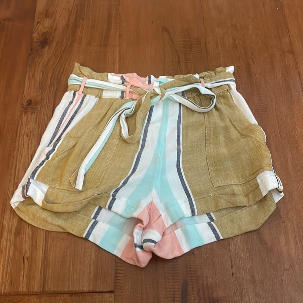 Ripcurl beachy striped shorts